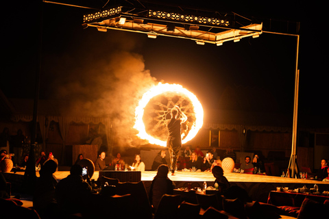 Abu Dhabi: Evening Desert Experience with BBQ Dinner & Shows 4 Hour Private Desert Safari No Dinner and Shows