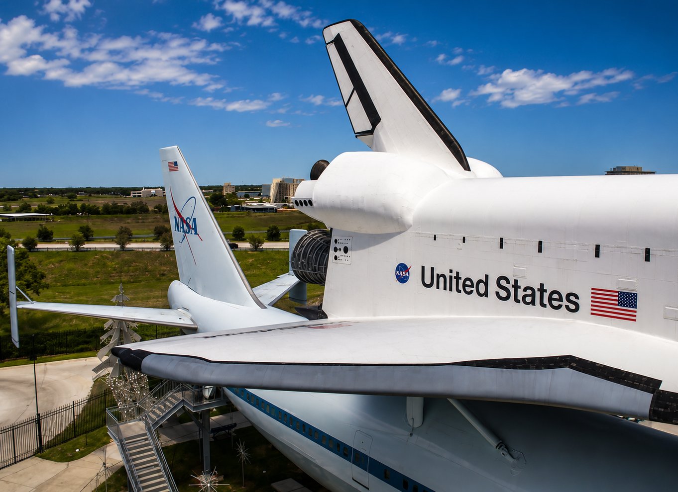 Houston: Billet til NASA Space Center og tur-retur-transport