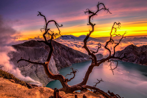 From Bali: Ijen Sunrise Tour & Breakfast at Local Restaurant