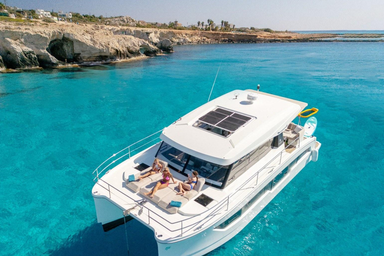 Ayia Napa: Luxury Private Catamaran Cruise Ayia Napa, Luxury Private Catamaran cruise