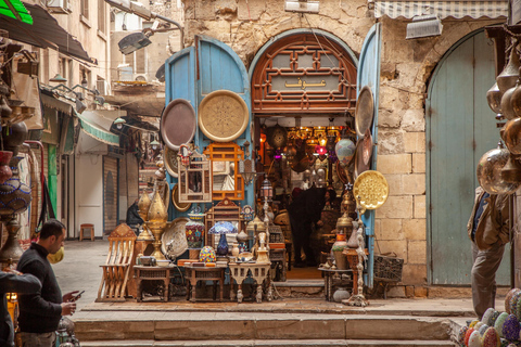 Grand Egyptian Museum & Khan El Khalili Bazaar Guided Tour Shared Tour with Entry Ticket