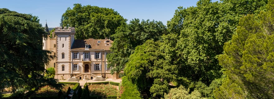 Aniane : The French garden visit of Château Capion and the wine experience