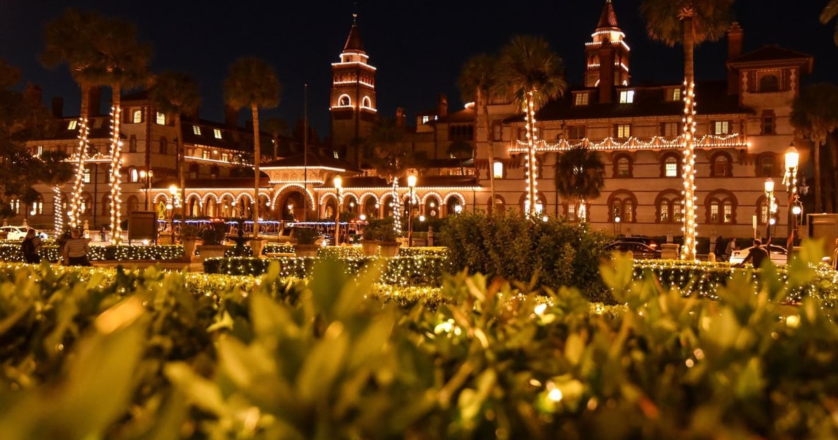 St. Augustine Nights of Lights from Jacksonville GetYourGuide