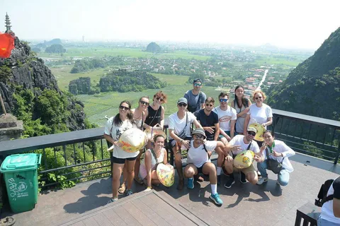 From Ninh Binh: Hoa Lu, Trang An, Mua Cave, & Bich Dong Tour
