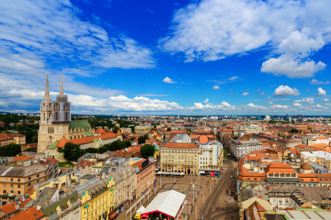 Zagreb: Private Guided Tour with Your Mobile Phone Zagreb: The Gradec Code and the Stone Gate with Kit and Live Guide
