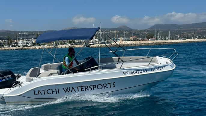 Latchi: Eden New Gen, aluguer de barco sem condutor por 4 horas