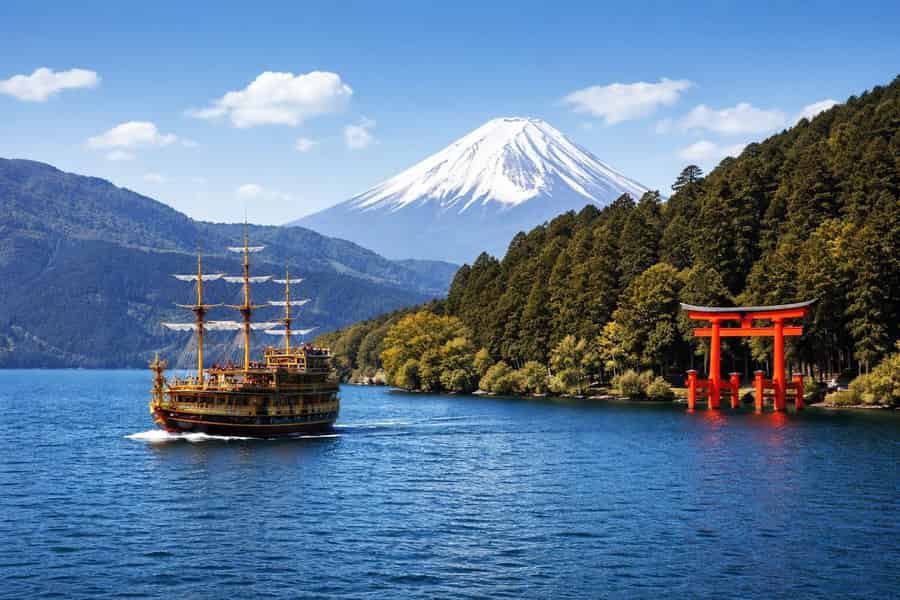 Ab Tokio: Private Tagestour zum Berg Fuji und nach Hakone. Foto: GetYourGuide