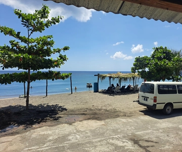 From Roseau: Scenic tour of Waterfalls, Gorge & Beach