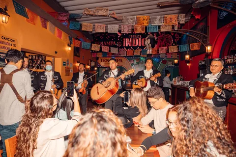 Cidade do México Mariachis, espetáculo de dança e tacos (grupo pequeno)