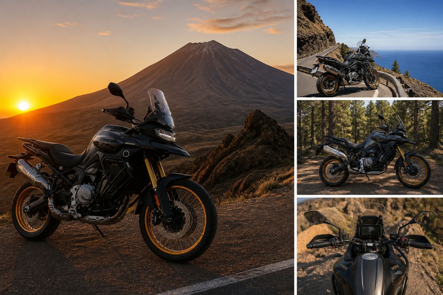 Teneriffa: Motorrad-Abenteuer am Teide