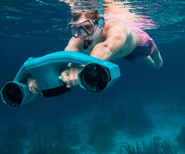 Bonaire: Guided E-Snorkeling tour (small group)