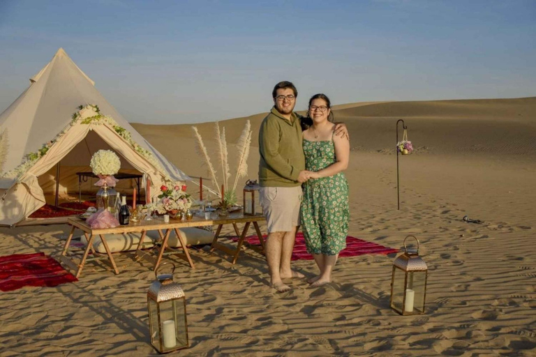 Private picnic in Huacachina