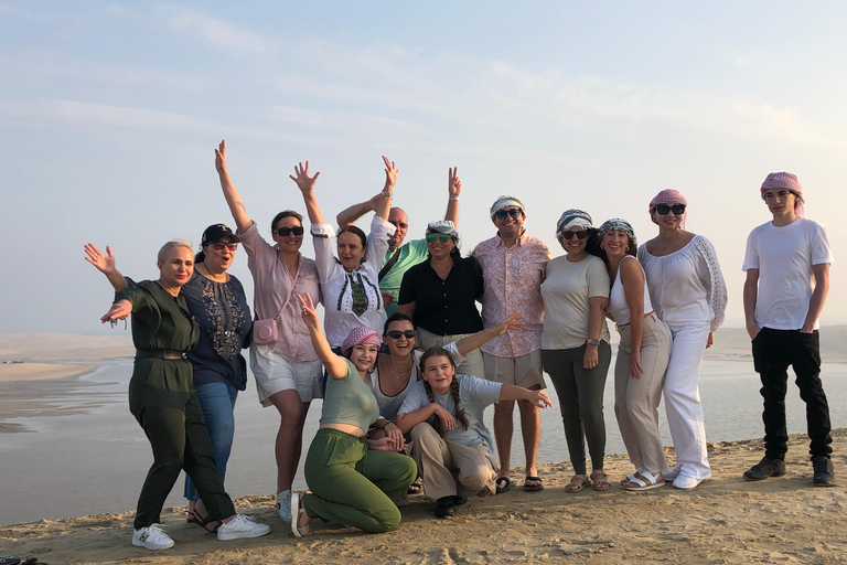 De Doha: Pernoite em um safári no deserto com jantar com churrasco