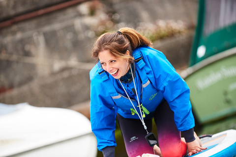 Bristol: Paddleboarden langs de haven