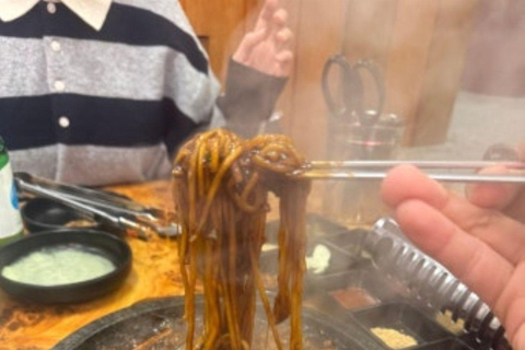 Korean BBQ Night Tour with Market Alleys and Local Stories