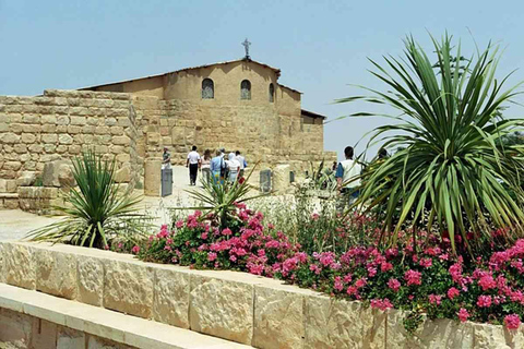 Från Amman: Döda havet och Mont Nebo och kyrkan St George