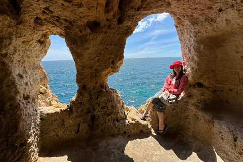 Tour particular de Lisboa a Algarve, Gruta de Benagil, Faro, Portimão