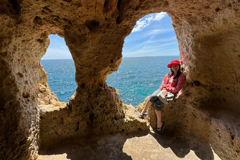 Visite privée de Lisbonne à l'Algarve, grotte de Benagil, Faro, Portimão