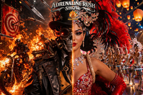 Phuket: Circus Adrenaline Show Experience Diamond Seat Ticket Only