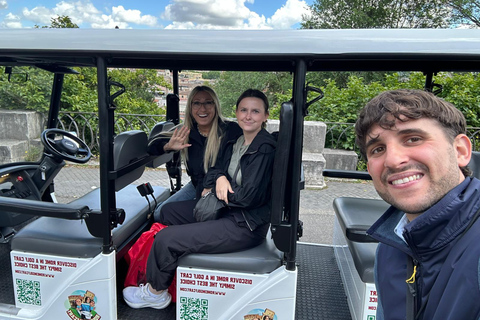 Rome: 4 hours Electric Golf Cart Tour with Custom Itinerary Rome 4 hours Golf cart Personalised tour with Private Pickup