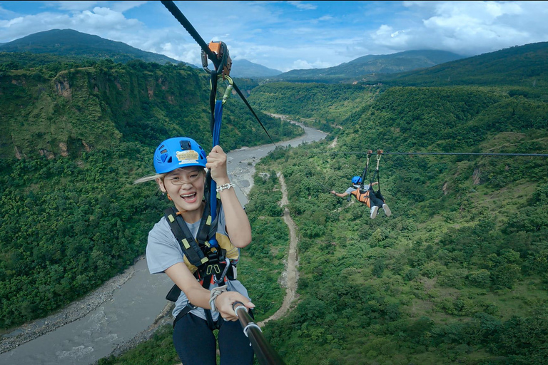 كوشما: مغامرة الانزلاق بالحبل مع خيار الانزلاق بالحبل مع سوبرمان
