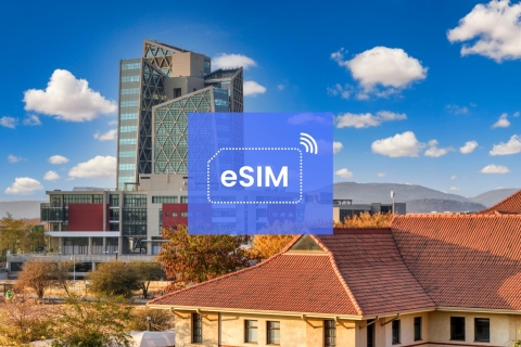 Gaborone: Botswana eSIM Roaming mobiel data-abonnement1 GB/7 dagen: 29 Afrikaanse landen
