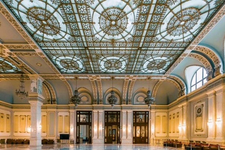 Bucharest: Palace of Parliament, Ceausescu House & Museum Audio Guide (Multiple Languages)