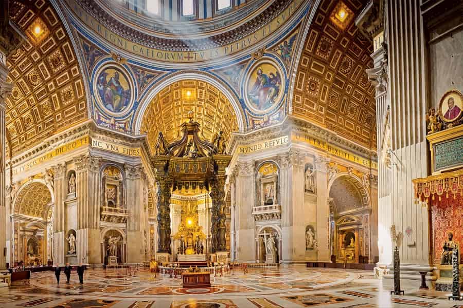 Tickets für den Petersdom & Optionale Domkuppel – Sicherheitskontrolle erforderlich. Foto: GetYourGuide Tickets für den Petersdom & Optionale Domkuppel – Sicherheitskontrolle erforderlich. Foto: GetYourGuide