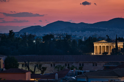 Atenas e Pireu: Tour noturno particular