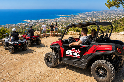 Paphos: 4.5-Hour Half-Day Quad & Buggy Safari Tour Quad Bike – Up to 2 People