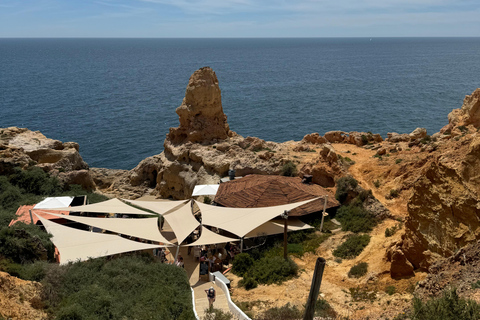 Da Lisbona: Escursione di un giorno in Algarve con crociera nelle grotte di Benagil