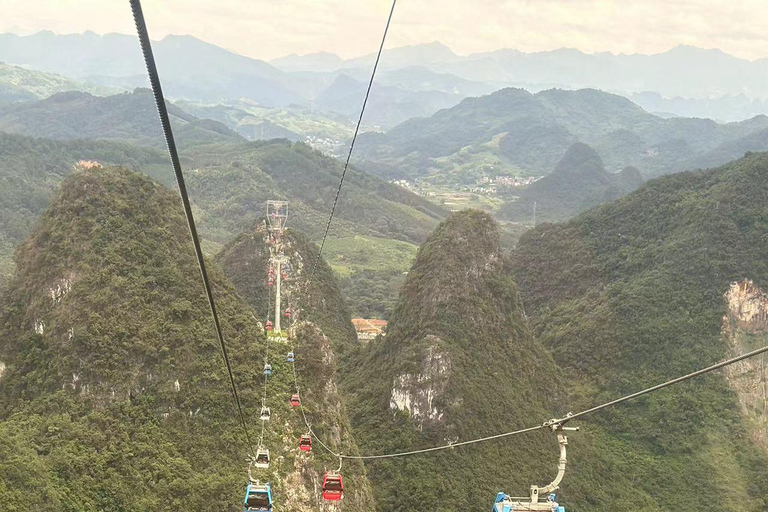 Guilin : visite privée d&#039;une journée à Yangshuo, vue sur les montagnes à vol d&#039;oiseau