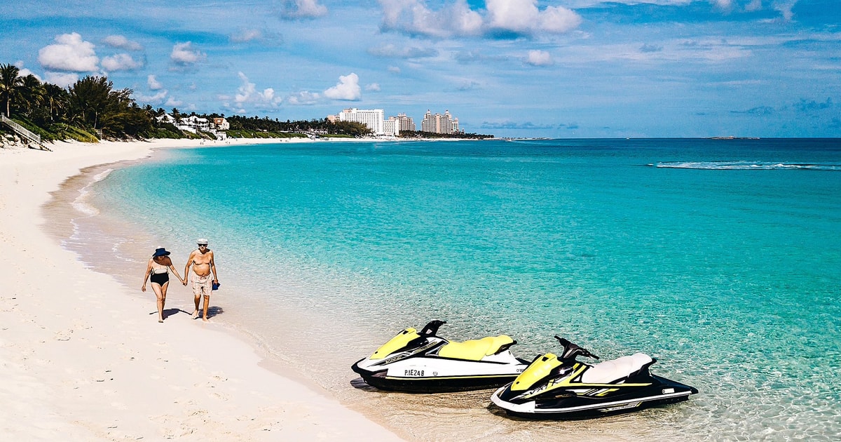 Nassau Paradise Island and Pearl Island Jet Ski Guided Tour GetYourGuide