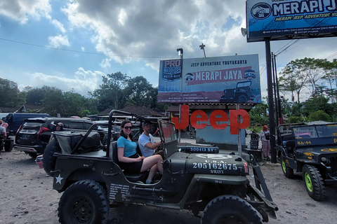 Yogyakarta : Mount Merapi Jeep Adventure Tour