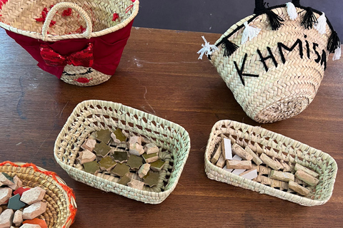 Marrakech: Zellige Werkstatt zur Herstellung deines eigenen Kunstwerks