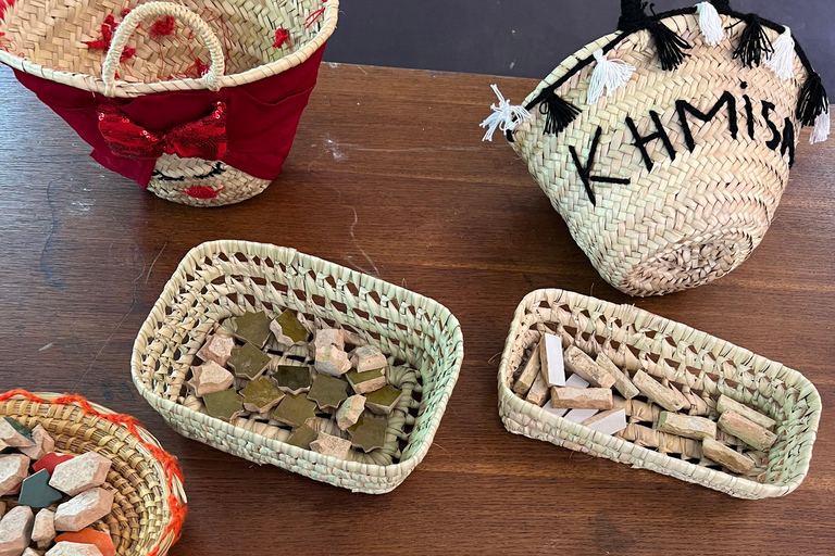 Marrakech: Zellige Werkstatt zur Herstellung deines eigenen Kunstwerks