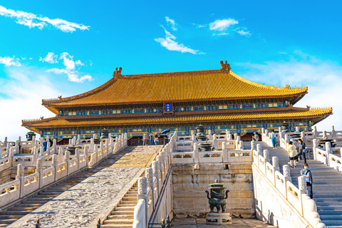 Forbidden City & Mutianyu Great Wall Tour w/ Multi-language Group Tour– Tickets, Guide & Fixed Meeting Point