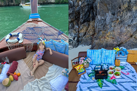 Krabi: Private Luxury Longtail Boat Trip to Hong Islands