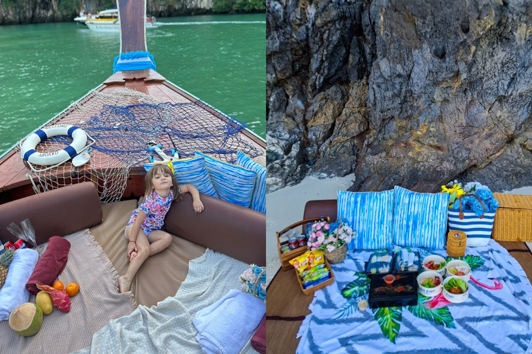Krabi: Private Luxury Longtail Boat Trip to Hong Islands