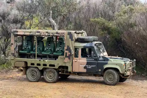 Aventuras de caminhão do exército de 3 horas nas Blue Mountains