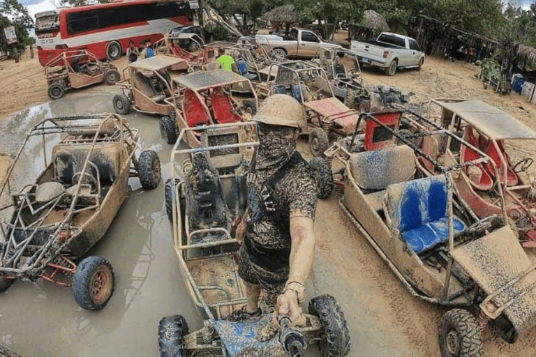 Dominican Buggy from Punta Cana with Beach and Cenote Off-road adventures: discover nature by buggy