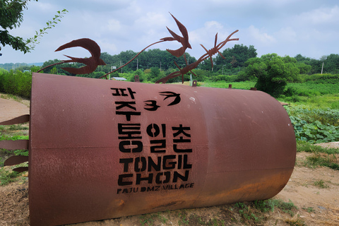 Seoul to DMZ: Waterfall, Hanok Village and Suspension Bridge Basic DMZ Tour (Myeongdong)