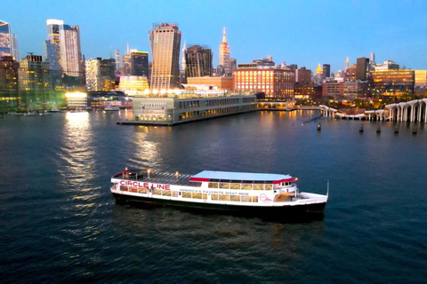 New York : croisière nocturne dans le port