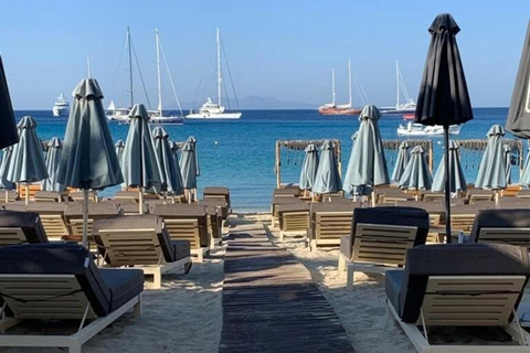 Aventure familiale en jeep à Mykonos : Ferme, vignoble et plage