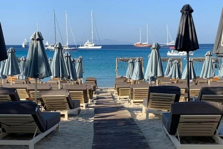 Aventure familiale en jeep à Mykonos : Ferme, vignoble et plage