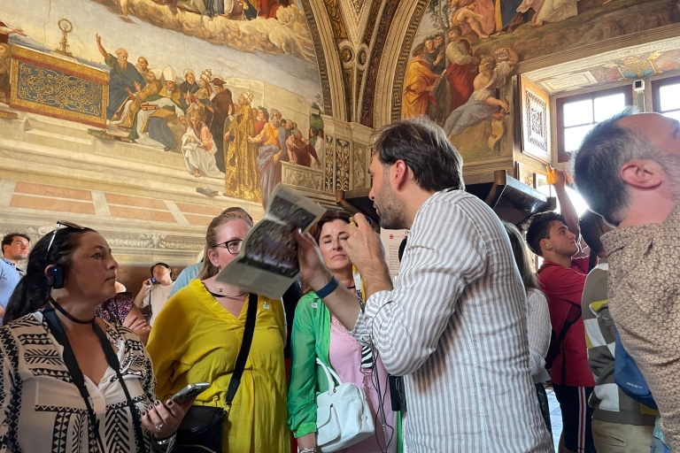 Rome : Visite guidée des musées du Vatican, de la chapelle Sixtine et de la basiliqueRome : Visite guidée des musées du Vatican et de la chapelle Sixtine