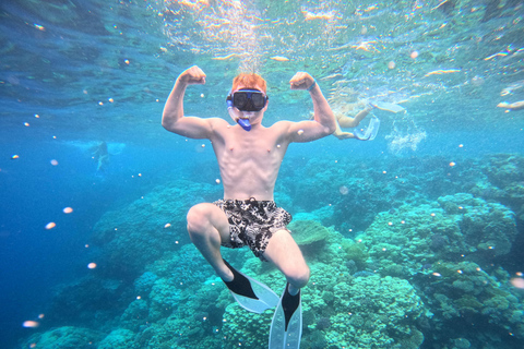 Hurghada: Orange Bay Island with breakfast, lunch & watersports Parasailing and Orange Bay with breakfast, lunch and watersports