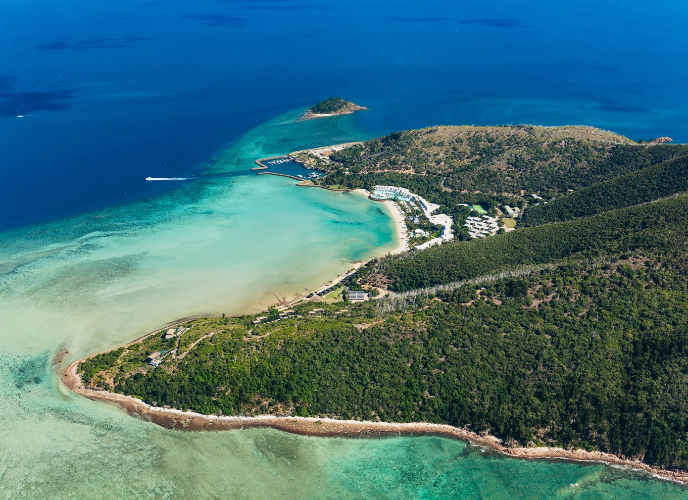 Fra Airlie Beach: Whitsundays Scenic Flight med afhentning