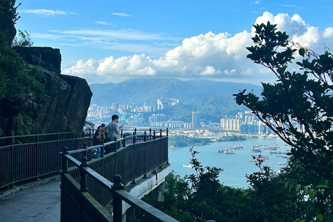 Hong Kong: 360 Panorama Sunset Hike to the Peak with Local Hong Kong: 360° Panorama Sunset Hike to the Peak with Local