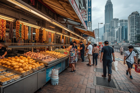 Hong Kong: Herbal Market Food Tour with TCM Practitioner Hong Kong : Best Central Small Group Food Tour With A Guide